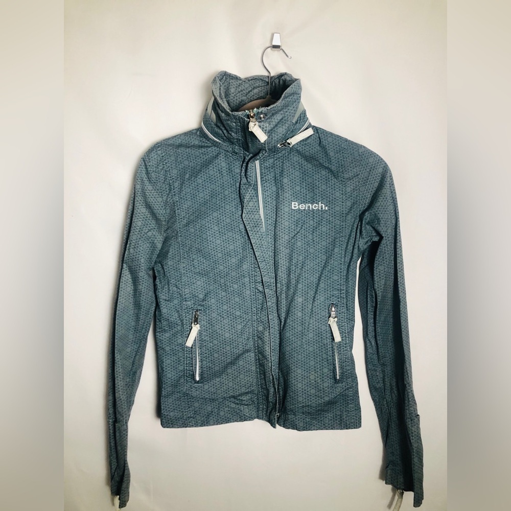 Women’s Blue Bench Jacket. Size Small.